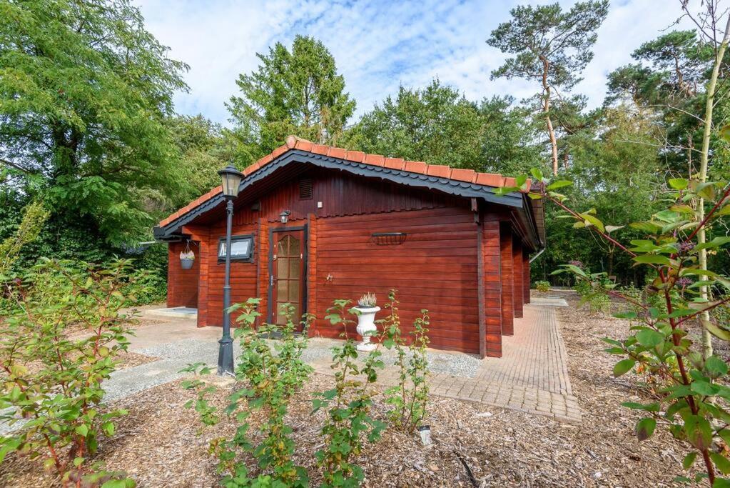 Spacious Wooden Cottage With Infra-Red Sauna At Veluwe بوتِنْ المظهر الخارجي الصورة