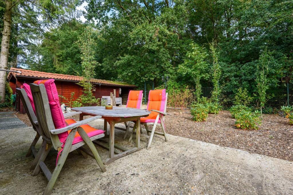 Spacious Wooden Cottage With Infra-Red Sauna At Veluwe بوتِنْ المظهر الخارجي الصورة