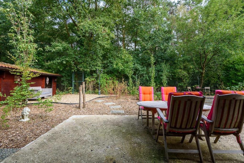 Spacious Wooden Cottage With Infra-Red Sauna At Veluwe بوتِنْ المظهر الخارجي الصورة